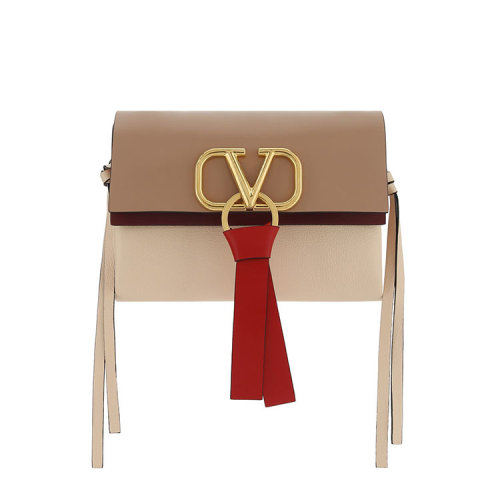 Valentino/華倫天奴 19年春夏 信封包 女性 字母V 流蘇 單肩包 B0E04_EJA_XY0