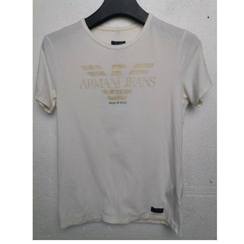 ARMANI JEANS/阿瑪尼牛仔/男士短袖T恤(瑕疵折扣）