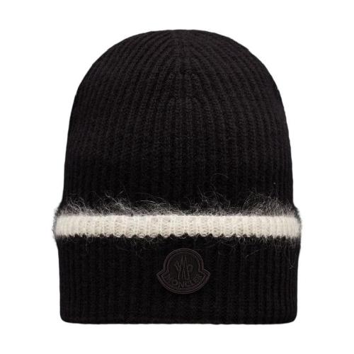  MONCLER蒙可蒙克萊 22年秋冬 女士 帽子 Wool %26 Mohair Beanie H20933B00019M1115999