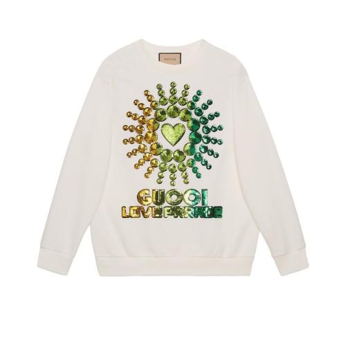  GUCCI古馳 22年秋冬 女士 “Gucci Love Parade T-shirt”棉質(zhì)衛(wèi)衣 617964 XJEN5 9248