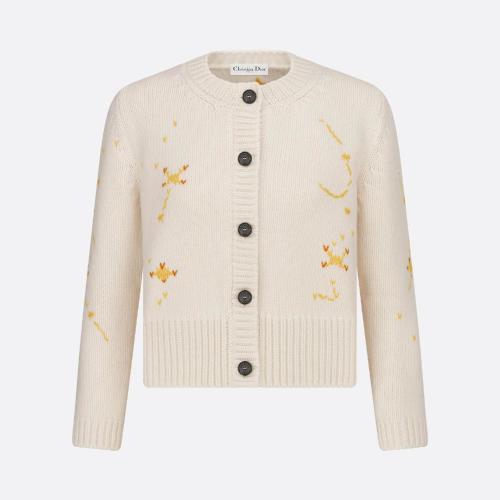  DIOR迪奧 22年秋冬 女士 針織衫 開衫 244G52LN320_X0849