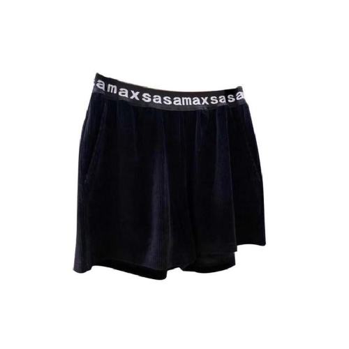  MaxMara/麥絲瑪拉 男士黑色時(shí)尚休閑短褲 SSM001820S0002 PLFSX