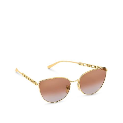  LV路易威登 22年秋冬 女士 太陽眼鏡 Lunettes de soleil cat eye My LV Chain Z1522W