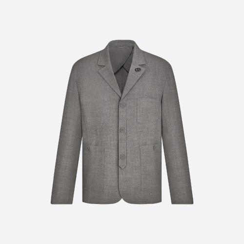  DIOR迪奧 22年秋冬 男士 夾克 工裝夾克 313C203A5725_C830