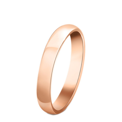 Van Cleef & Arpels/梵克雅寶 經(jīng)典Alliance Tendrement系列 18K金玫瑰金3毫米素環(huán)戒指婚戒指環(huán)VCARO9Y300