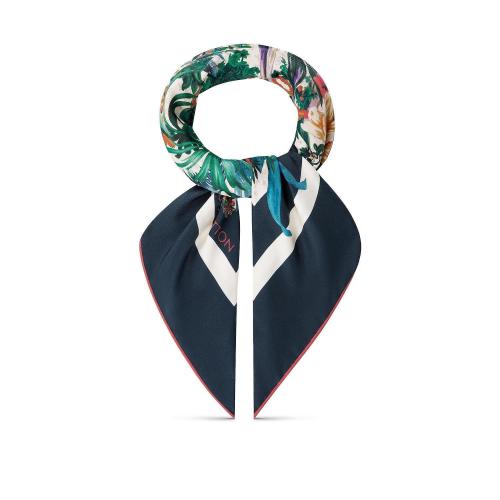  LV路易威登 22年秋冬 女士 圍巾 LV BOUQUET 70 方巾 M77975