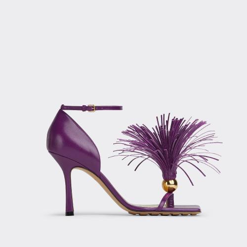  BV葆蝶家 22年秋冬 女士 高跟涼鞋 sandales a brides stretch 716241VBSF05017