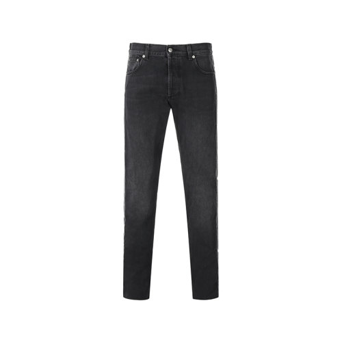 Alexander McQueen/亞歷山大麥昆【22春夏新款】男士棉質(zhì)牛仔褲長褲 677771 QSY14