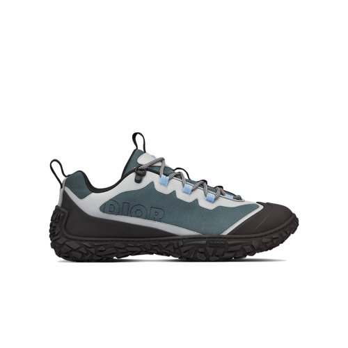 DIOR/迪奧 22年秋冬新款 DIORIZON系列 男士綠灰色網(wǎng)面拼黑色橡膠徒步鞋運動鞋3DE349ZRT_H868