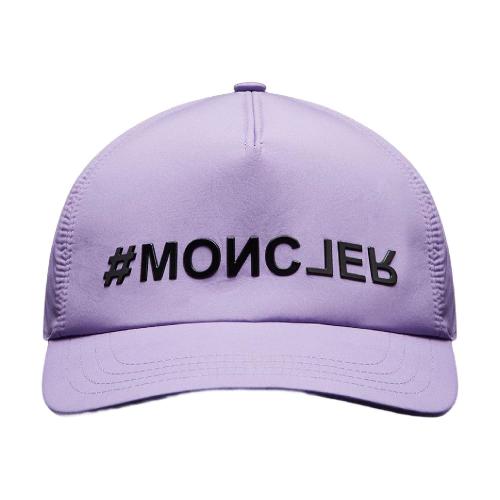  MONCLER蒙可蒙克萊 22年秋冬 女士 帽子 Logo Baseball Cap H20983B0000454AL5627