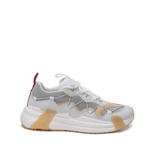 Moncler/蒙克萊【22春夏新款】男士織物配皮Compassor系帶休閑運(yùn)動(dòng)鞋 4M00210 M1763