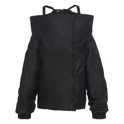 PRADA/普拉達(dá) 女士黑色加襯再生尼龍外套29Y996_1WQ8_F0002_S_212