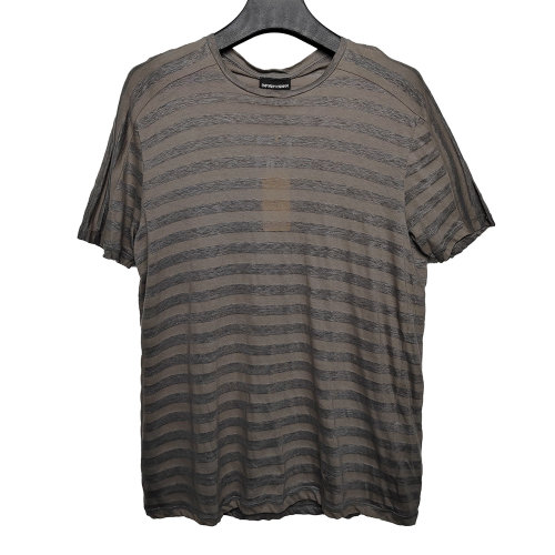 Emporio Armani/安普里奧阿瑪尼 灰色男士T恤