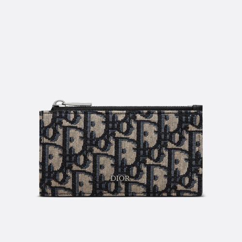  DIOR迪奧 22年秋冬 男士 卡包 拉鏈卡夾 2ESBC250YSE_H05E 預(yù)定商品1-3周發(fā)貨