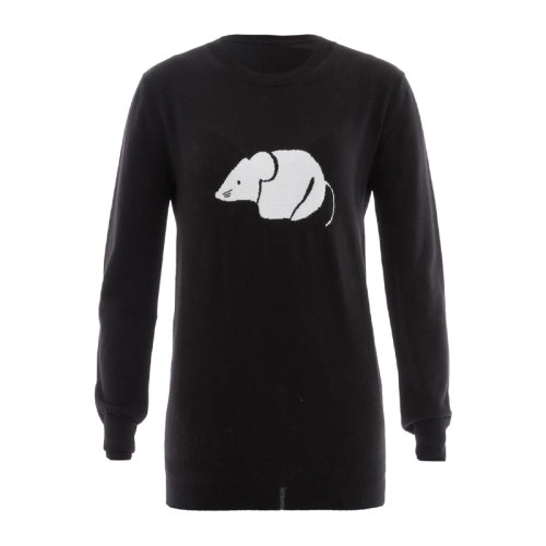 LOEWE/羅意威 女士服裝  多色老鼠圖案棉質(zhì)圓領衛(wèi)衣 女衛(wèi)衣