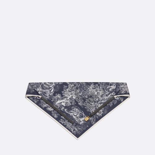  DIOR迪奧 22年秋冬 女士 背心 Dior Silk Top Toile de Jouy Sauvage 22JOU120I602_C585