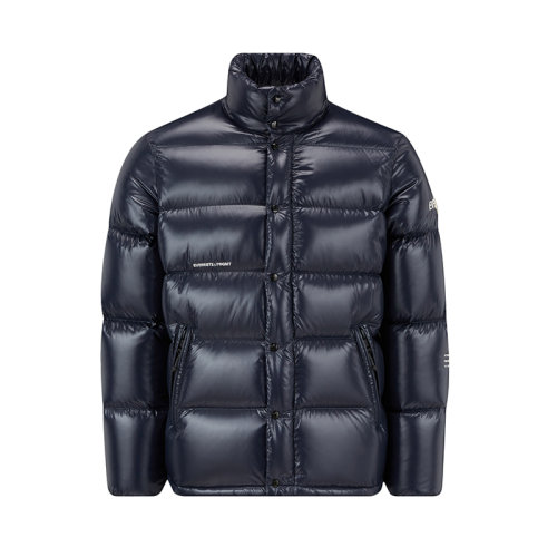Moncler/蒙克萊 22年秋冬新款 Maya 70系列FRGMT藤原浩特別款 男女同款海軍藍(lán)色尼龍面料短款羽絨夾克H209U1A00008M2544742