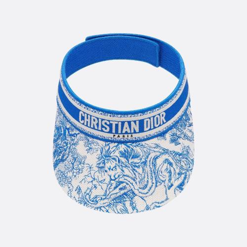  DIOR迪奧 22年秋冬 女士 帽子 Dior 印花遮陽帽 24TJV978X132_C506