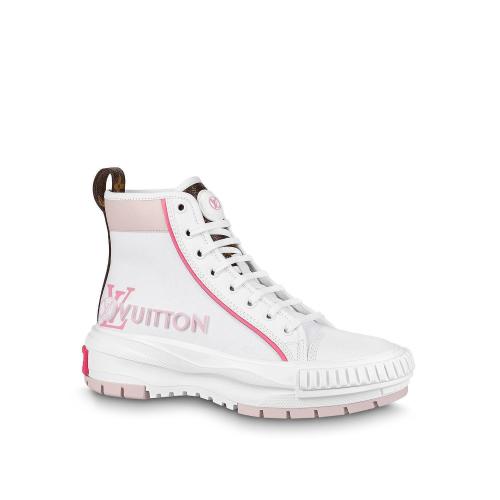  LV路易威登 22年秋冬 女士 休閑運(yùn)動(dòng)鞋 LV SQUAD 高幫運(yùn)動(dòng)鞋 1AACV5 1AACV3 1AACV7 1AACUX 1AA