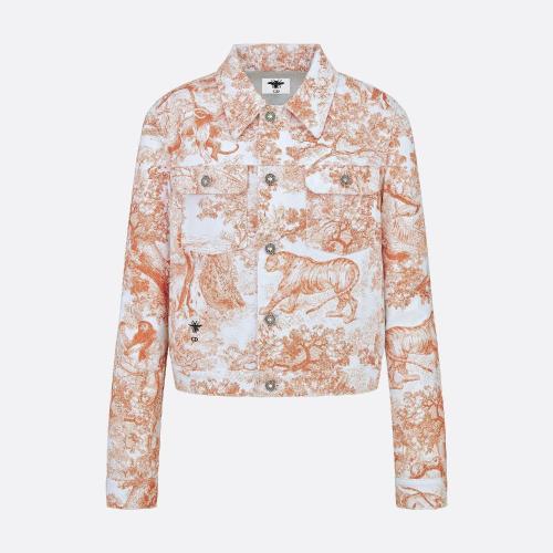  DIOR迪奧 22年秋冬 女士 夾克 Dioriviera 夾克 242V11A3526_X2825