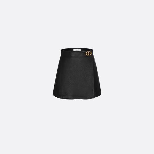  DIOR迪奧 22年秋冬 女士 短褲 裙褲 045P45AL015_X9000 預(yù)定商品1-3周發(fā)貨