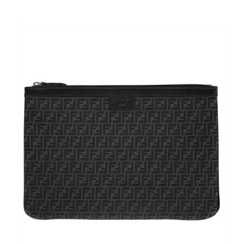 FENDI/芬迪 女士黑色時(shí)尚休閑手拿包 7N0111AG0NF0NPN