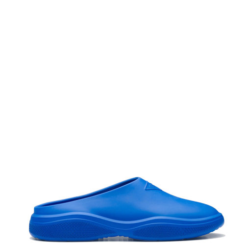 PRADA/普拉達 22年春夏新款 男士淺藍色泡沫橡膠穆勒鞋涼拖2S2959_3LKD_F0013