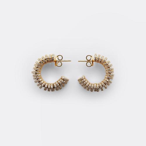  BV葆蝶家 22年秋冬 女士 耳環(huán) staple 682360VBOB69000