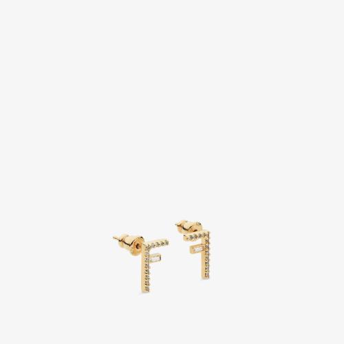  FENDI芬迪 22年秋冬 女士 耳環(huán) 金色耳環(huán) 8AH72_LIDF089U