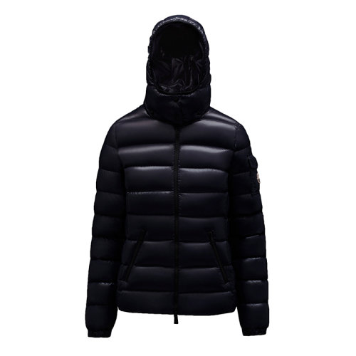 Moncler/蒙克萊  BADY系列 女士午夜藍(lán)色亮漆面短款羽絨服H20931A5240068950999