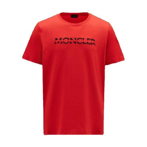  MONCLER蒙可蒙克萊 22年秋冬 男士 短袖T恤 徽標(biāo)T恤 H20918C00008829H8463