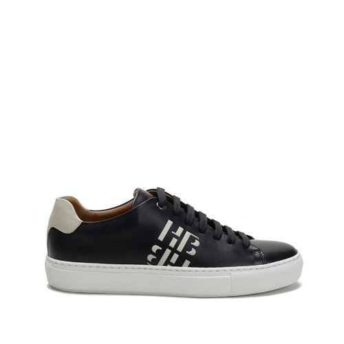 HUGO BOSS/雨果博斯 男士皮革系帶休閑運動鞋板鞋 50452145