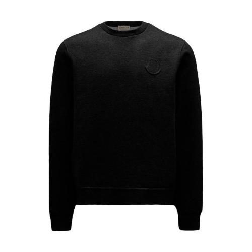  MONCLER蒙可蒙克萊 22年秋冬 男士 衛(wèi)衣 Logo Embroidered Sweatshirt H20918G00051899FL999
