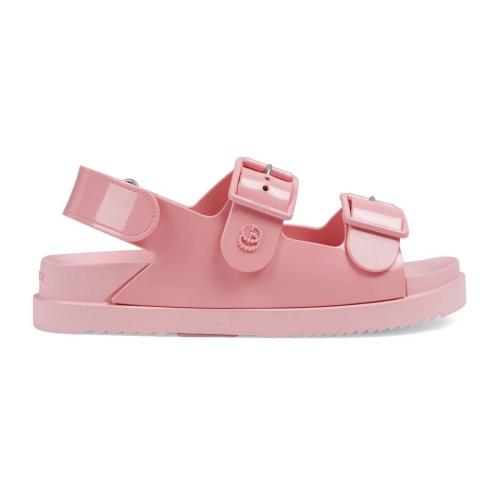  GUCCI古馳 22年秋冬 女士 女士迷你雙G涼鞋 660243 J8700 5815