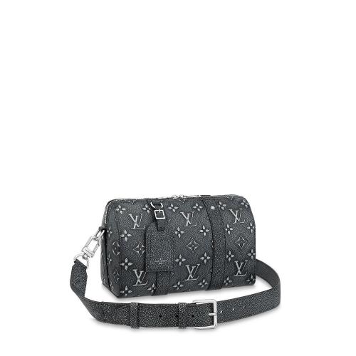  LV路易威登 22年秋冬 男士 單肩包 CITY KEEPALL 手袋 M21448