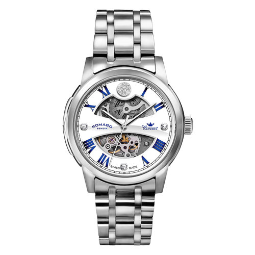 ROMAGO/雷米格 真鉆系列自動(dòng)機(jī)械腕表 RM081-0542SS-SV-6