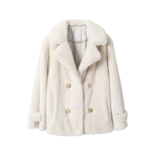 GeleiStory/GeleiStory進(jìn)口貂皮大衣女顯瘦新款丹麥小母貂天鵝絨水貂皮草女整貂裘皮女士外套＞女士皮草