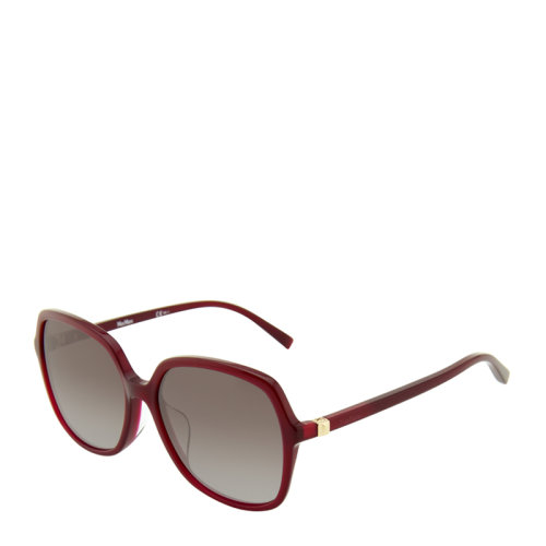 MaxMara/麥絲瑪拉 時(shí)尚 復(fù)古 方形 板材 大框 顯臉小 女士 太陽(yáng)鏡 多色可選 墨鏡 眼鏡 MMHINGE IVFS 58mm