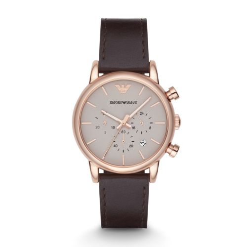 Emporio Armani/安普里奧阿瑪尼 男士商務(wù)石英非機(jī)械腕表 生日禮物送男友 AR2074