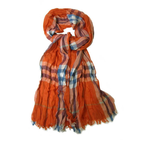 BURBERRY/博柏利 女士復(fù)古做舊拼色時(shí)尚羊絨圍巾圍脖絲巾 3978259