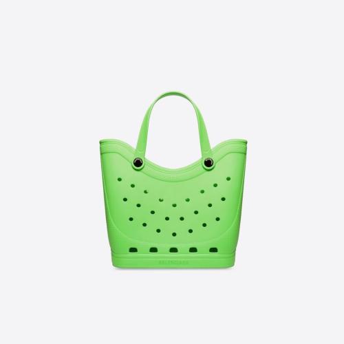  BALENCIAGA巴黎世家 22年秋冬 女士 手提包 CROCS? 大號托特包 702266210CC3107