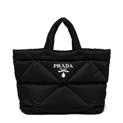 PRADA/普拉達(dá)  男士黑色尼龍斜挎單肩包2VG082_2DXR_F0002_V_OOO