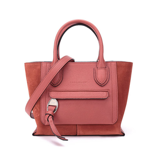 Longchamp/瓏驤  女士小號(hào)MAILBOX系列牛皮手提單肩斜挎包 10103 HVQ