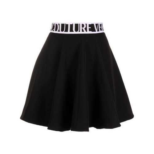  VERSACE JEANS COUTURE 女士印花滌綸半裙裙子 71HAE809 N0006 899 PLFSX