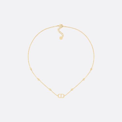  DIOR迪奧 22年秋冬 女士 項鏈 Petit CD 項鏈 N1918WOMMT_D300