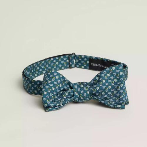  HERMES愛(ài)馬仕 22年秋冬 男士 領(lǐng)結(jié) Noeud?papillon Tetes a Pois H846294T 04
