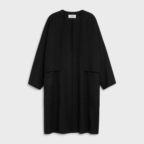  CELINE賽琳思琳 22年秋冬 女士 大衣 雙面山羊絨_色衣領(lǐng)大衣 2M9576700.38NO