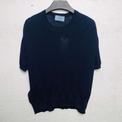 PRADA/普拉達/女裝/女針織衫/毛衣/女士半袖針織衫/毛衣