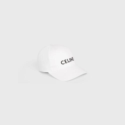  CELINE賽琳思琳 22年秋冬 男士 帽子 CELINE棉質(zhì)棒球帽 2AUS9969P.01BC
