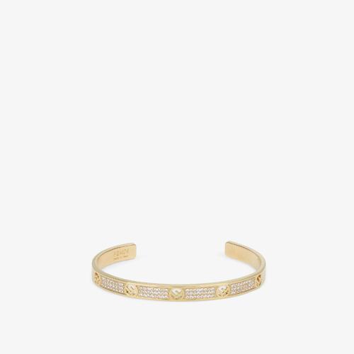  FENDI芬迪 22年秋冬 女士 手鐲 金色手鐲 8AG9286DMF089U